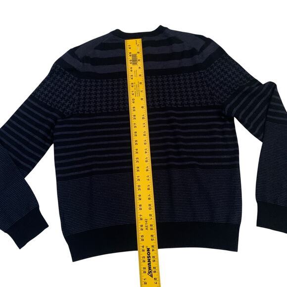 Brooks Brothers Red Fleece Men's Size L Wool Striped Pullover Knit Sweater - Picture 5 of 14